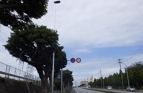 沖縄環状道路照明工事(H28)